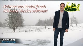 Der Winter ist wieder da Schneefall und Frost Aber es wird wieder wärmer Mod Dominik Jung [upl. by Nohsauq285]