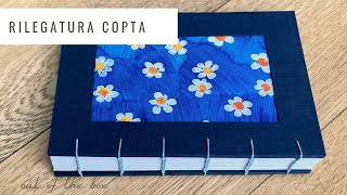 Come realizzare e rilegare un quaderno  DIY  rilegatura copta [upl. by Gesner]