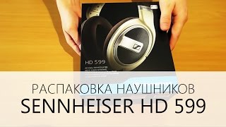 Распаковка оригинальных наушников Sennheiser HD 599  Unpacking genuine Sennheiser HD 599 [upl. by Stoops347]