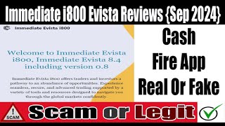 Immediate i800 Evista Real Or Fake  Immediate i800 Evista Reviews  Scam Or Legit Scam Expert [upl. by Meeks]