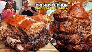 12 LBS Crispy LECHON PORK Shoulder [upl. by Nalyak]