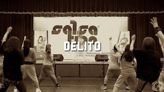 DELITO  Nathy Peluso  SALSATION®︎ CHOREOGRAPHY SMT GRACE [upl. by Ellehsad]