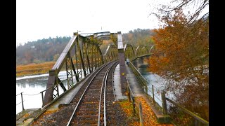 ★ 🇨🇭Cab ride along the Rhein Glattbrugg  Basel RB Switzerland 112018 [upl. by Eidnar534]