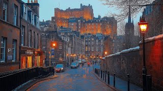 Edinburgh Scotland  Night amp Day Walking Tour 4K HDR 60fps [upl. by Notyep]