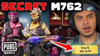 HIDDEN ONHIT M762 JUST CAME OUT  13000 UC CRATE OPENING 🔥PUBG MOBILE 🔥 [upl. by Galina]