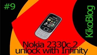 Nokia 2330c 2 Unlock with Infinity Best [upl. by Nicolella992]