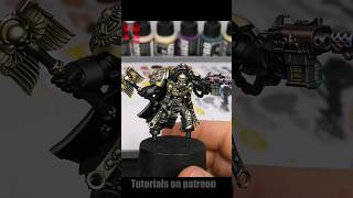 Terminator Chaplain Tarentus Warhammer 40000 [upl. by Narual]