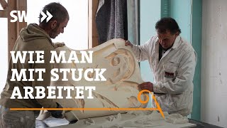 Wie man mit Stuck arbeitet  SWR Handwerkskunst [upl. by Katharina]