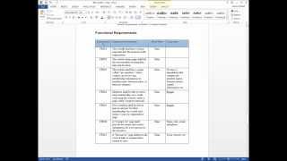 Documenting Functional Requirements [upl. by Muriah]
