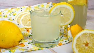 Recette limonade ou citronnade fait maison  Recette simple [upl. by Mun]