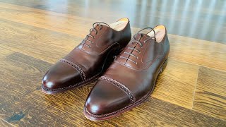 Meermin Oxford Shoes  101440  EXPRESSO ANTIQUE CALF  E [upl. by Sturrock809]