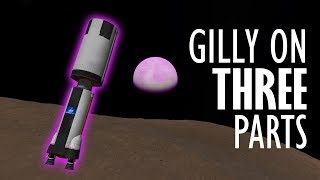 To Gilly And Back Using Just 3 Parts  KSP [upl. by Branch401]