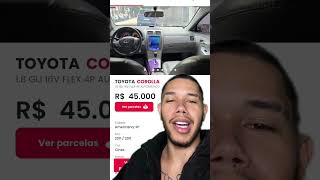 COM 45MIL VOCÊ PREFERE RAZÃO OU EMOÇÃO carros carro azera corolla [upl. by Cherian]