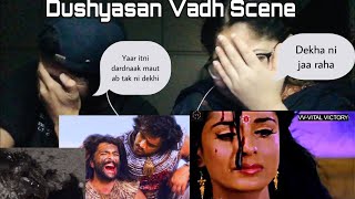 Pakistani Reacts to  Dushyasan Vadh Scene Mahabharat Starplus  Draupadi took her Revenge [upl. by Tireb521]