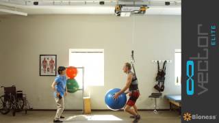 Bosu Ball Balance Training  Vector Gait amp Safety System  Bioness [upl. by Egag]