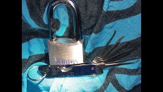 Lock Picking with Southords Jackknife JPXS06 folding pick set [upl. by Gere]