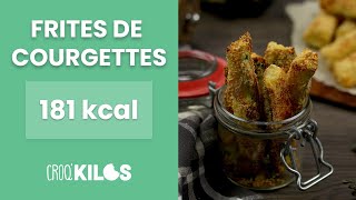 Frites de courgettes au four  CroqKilos [upl. by Odlonra]