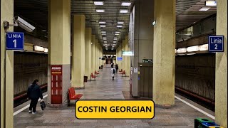 Bucharest Metro  Costin Georgian M1 [upl. by Yereffej36]