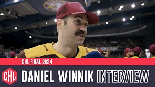 GenèveServettes Daniel Winnik on Winning CHL  CHL Final 2024 [upl. by Ydarg789]