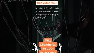 Unbreakable Wilt Chamberlains 100Point MiracleNBA Legends Unveiled nba wiltchamberlain facts [upl. by Maressa]