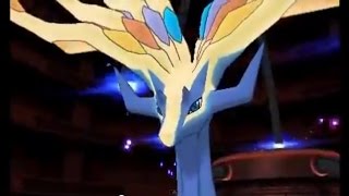 Pokemon XY  Catching Xerneas battle and cutscene [upl. by Yrohcaz]