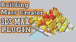 3Ds max Modeling PluginsBuilding Mass Creator [upl. by Holloway]