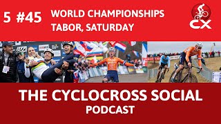 Cyclocross World Chamampionships Tabor 2024 Day 1  Cyclocross Social Podcast S5E45 [upl. by Hsepid429]