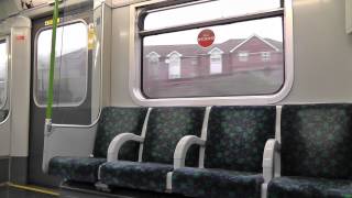 District Line D78 Stock Carriage No 8104 From East Ham to Barking [upl. by Sabu]