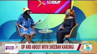 Up and About with Sheebah Karungi  Sanyuka Uncut [upl. by Anaiv]