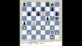 Petrosian Tigran V vs Kholmov Ratmir D  URS Chess SF 1947 Moscow Russia [upl. by Aluin]