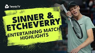 Jannik Sinner Battles Tomas Martin Etcheverry  Shanghai 2024 Highlights [upl. by Artus389]