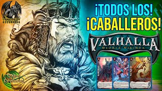 Todos los Caballeros de Valhalla Gloria Vikinga de MitosYLeyendas MYL TCG [upl. by Langsdon]