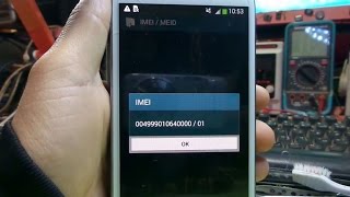 طريقة اصلاح سيريال وغير مسجل على الشبكة repair imei samsung n7100 [upl. by Dnama695]