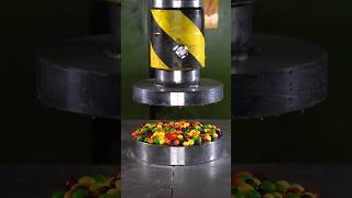 Candy Crush Vs 150 Ton Hydraulic Press Crushing 🍭🍬 shorts hydraulicpress satisfying candycrush [upl. by Noiramaj]