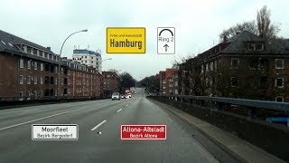 🇩🇪 Hamburg Ring 2 Moorfleet  AltonaAltstadt 2x [upl. by Anauq]