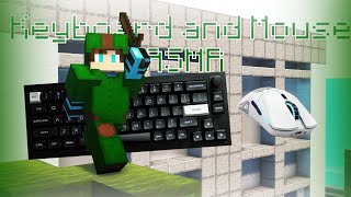 GOING SIGMA on SWEATS in BEDWARS Keyboard  Mouse Sounds  4  PikaNetwork Bedwars [upl. by Lugo]