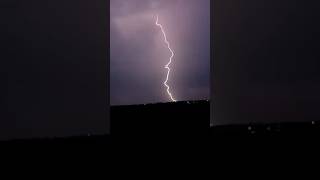 Crazy Lightnings South Italy  Fulmini incredibili Puglia  19082024  Short 17 lightningstrikes [upl. by Birdt]