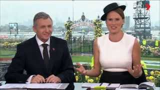 Francesca Cumani  Montage from Derby Day Flemington 31 October 2015 [upl. by Iah]