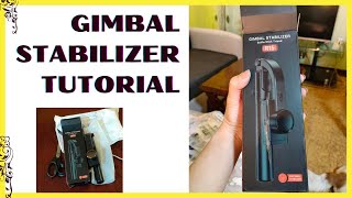 How to use gimbal stabilizer for phone [upl. by Osmond694]