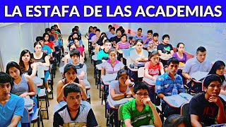 NO MATRICULES A TUS HIJOS EN UNA ACADEMIA PREUNIVERSITARIA [upl. by Abas]