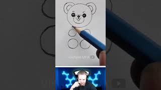 so Malt man ein Teddy Bär 🧑🏼‍🎨 [upl. by Eerazed]