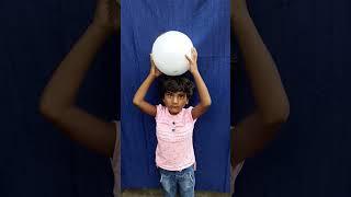 अनुष्का Or Papa Ne Kiya Basketball Challenge 🏀👌👍🤣shorts funny cutebaby cute anaya trending [upl. by Pas804]