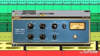 UAD TubeTech CL 1B Compressor PlugIn by Softube Trailer [upl. by Ecydnak]