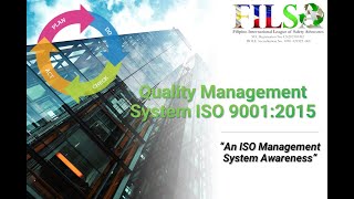 Quality Management System ISO 90012015 Awareness Training [upl. by Paley510]