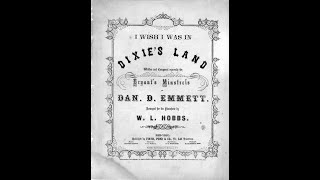 Dixie’s Land Southern amp Confederate Song  I wish I was in Dixie [upl. by Valerye]