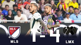 MLS All Stars vs Liga MX All Stars 14 Highlight amp Goals Resumen Y Goles 2024 [upl. by Kall]