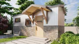 The Most Beautiful Floor Plan Tiny House The Sakura by Acorn Tiny Homes [upl. by Herbert]