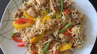 Chicken Noodles Recipe  রেস্টুরেন্ট স্টাইলে চিকেন নুডুলস  How to Make Chicken Chow Mein [upl. by Eltsirc]