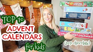 TOP 10 ADVENT CALENDARS FOR KIDS  BEST ADVENT CALENDARS amp GIVEAWAY  Emily Norris [upl. by Annoynek738]