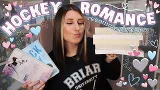 HOCKEY ROMANCE BOOK RECOMMENDATIONS ❄️ new favorite romance books  hockey romance tbr [upl. by Sida]